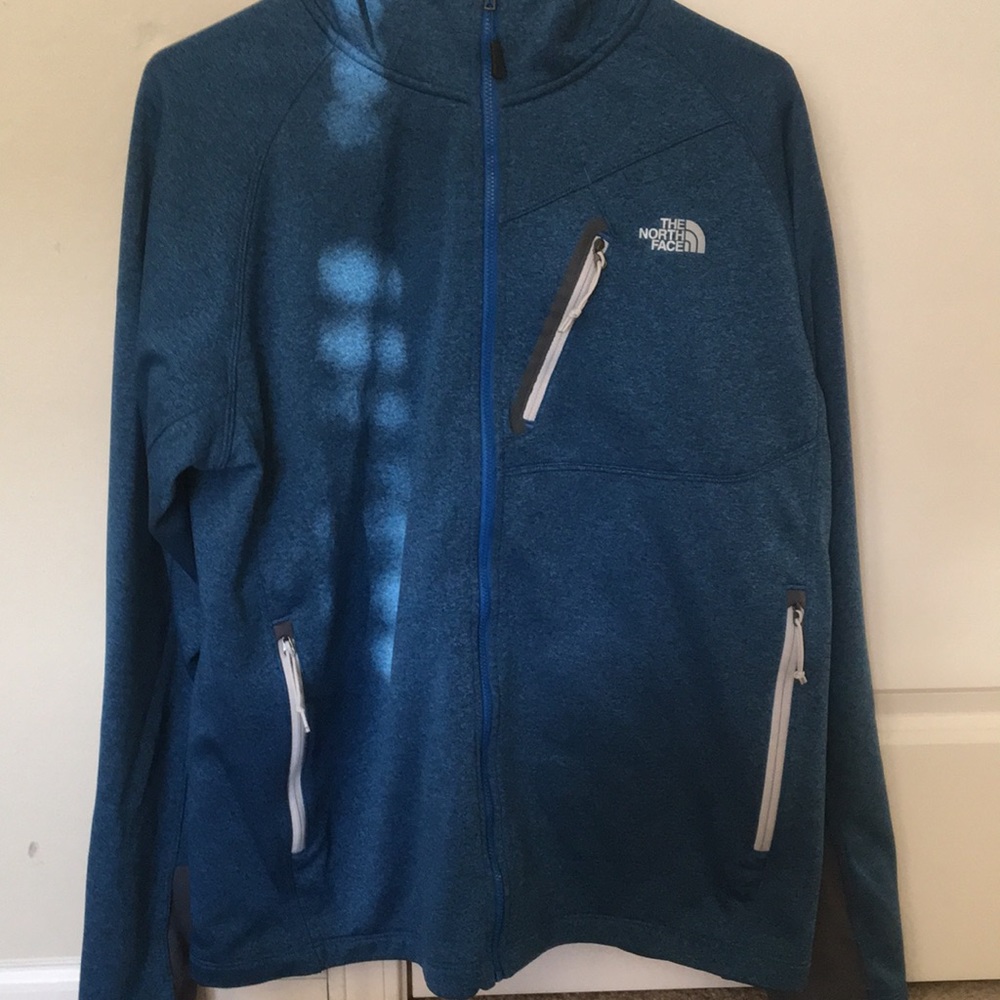 Men's north face zip up